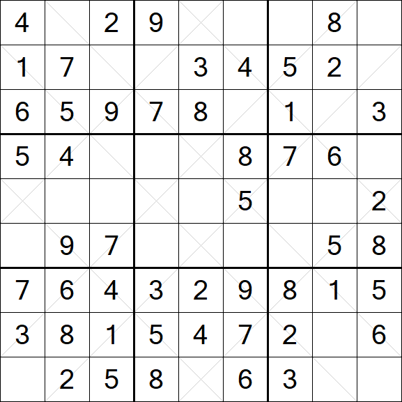 Argyle Sudoku - Easy