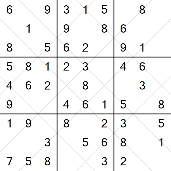 Argyle Sudoku - Easy