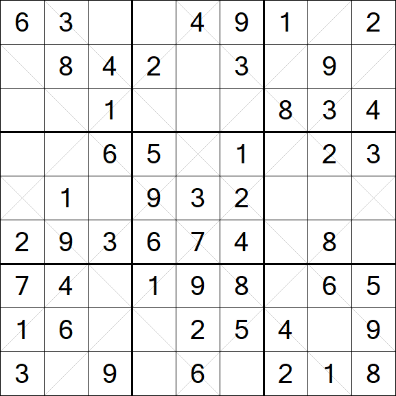 Argyle Sudoku - Fácil