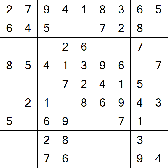 Argyle Sudoku - Easy