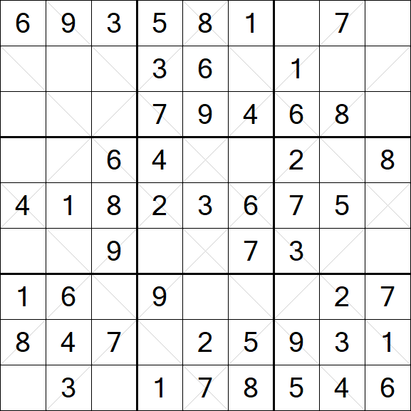 Argyle Sudoku - Easy
