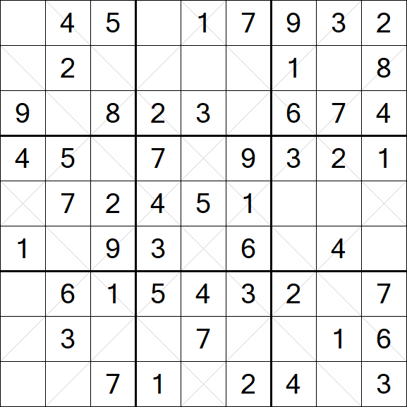 Argyle Sudoku - Easy