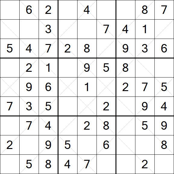 Argyle Sudoku - Easy