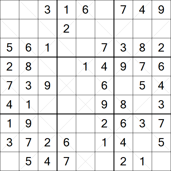 Argyle Sudoku - Einfach