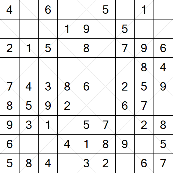 Argyle Sudoku - Easy