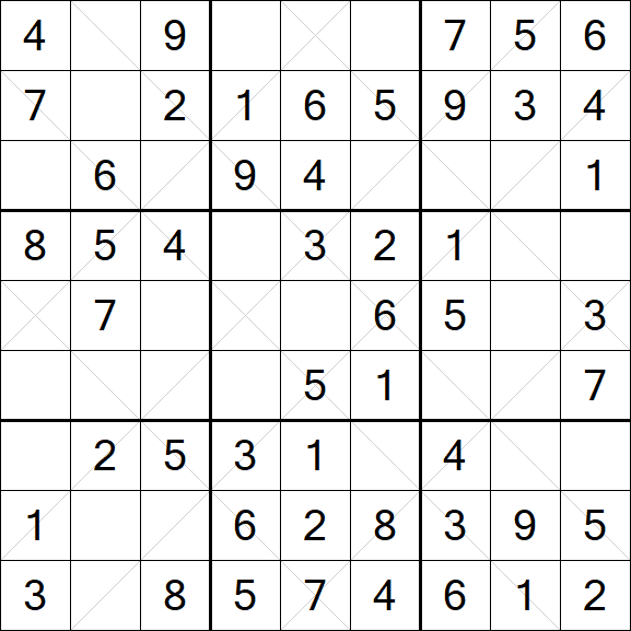 Argyle Sudoku - Easy