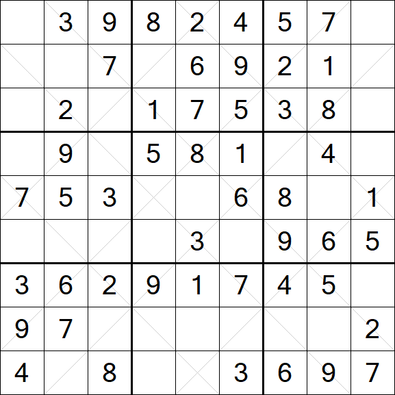 Argyle Sudoku - Einfach