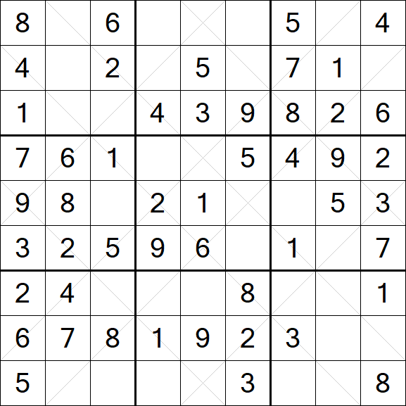Argyle Sudoku - Einfach