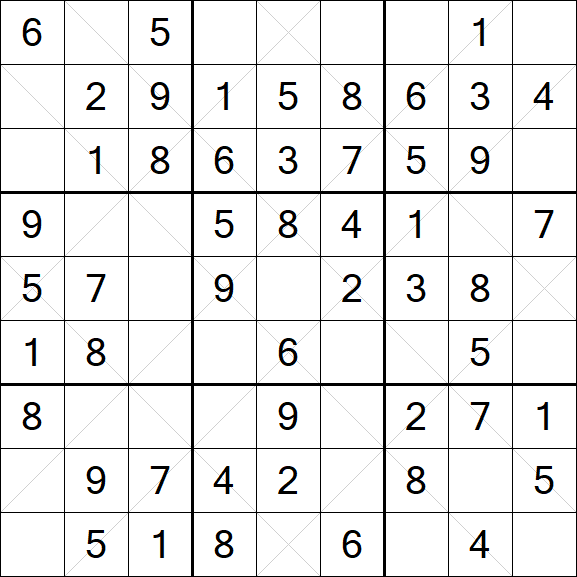 Argyle Sudoku - Einfach