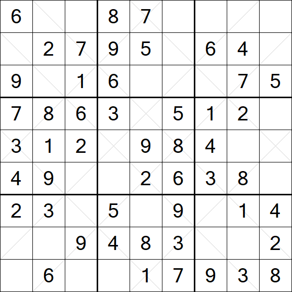 Argyle Sudoku - Easy