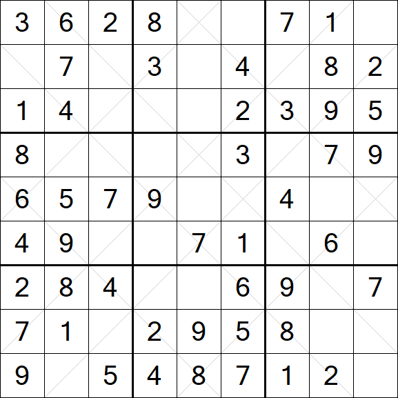 Argyle Sudoku - Einfach