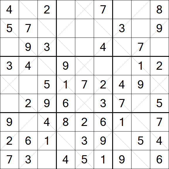 Argyle Sudoku - Einfach