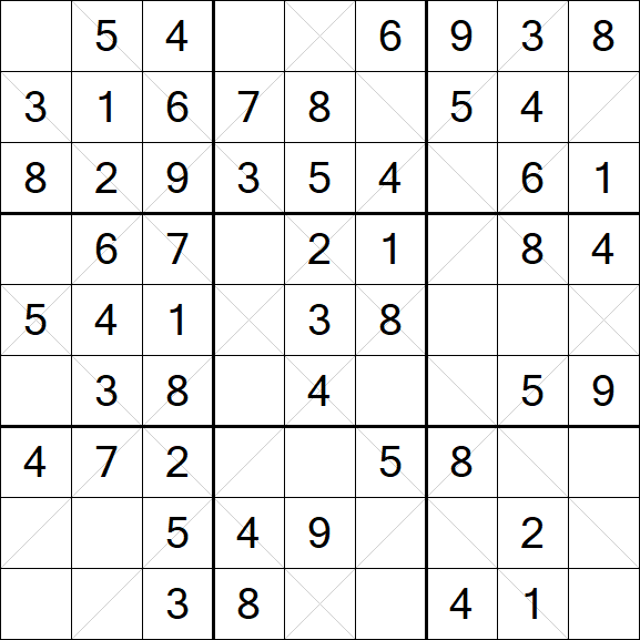Argyle Sudoku - Einfach