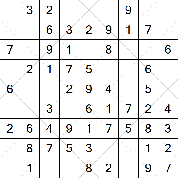 Argyle Sudoku - Einfach