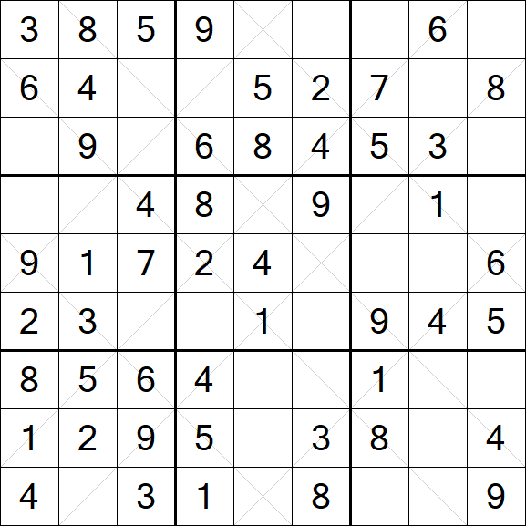 Argyle Sudoku - Einfach