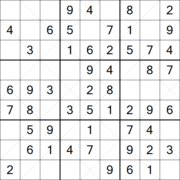 Argyle Sudoku - Einfach