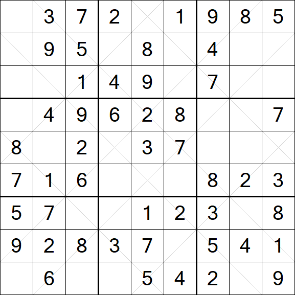 Argyle Sudoku - Einfach