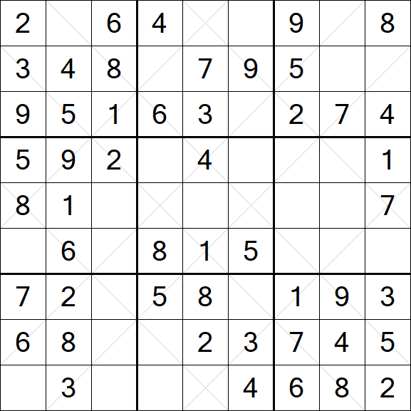 Argyle Sudoku - Einfach