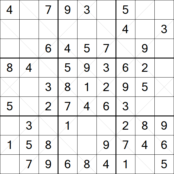 Argyle Sudoku - Einfach