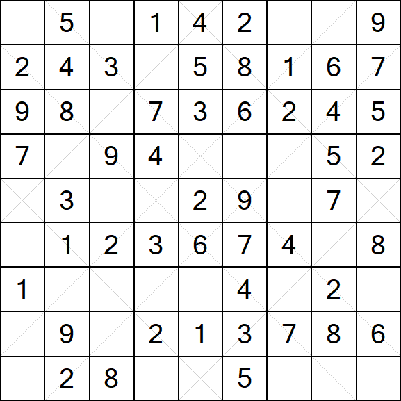Argyle Sudoku - Einfach