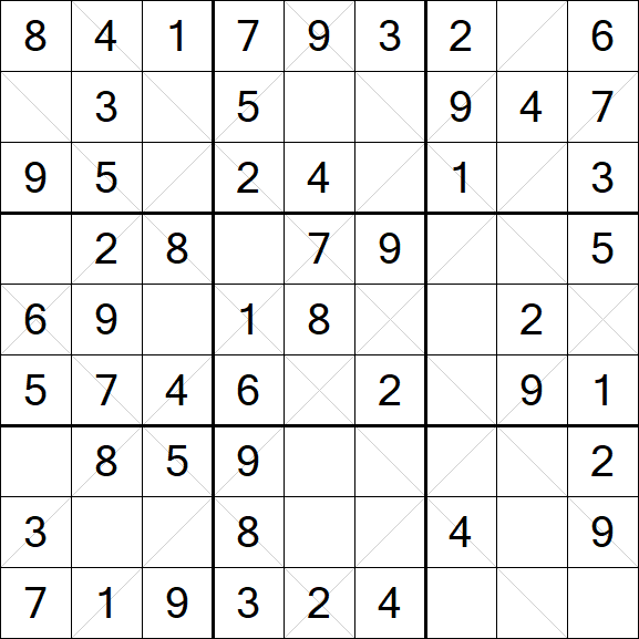 Argyle Sudoku - Einfach