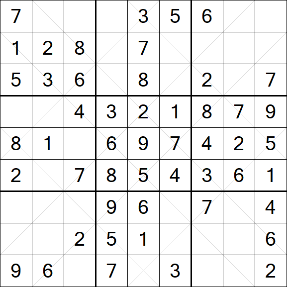 Argyle Sudoku - Einfach