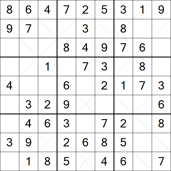 Argyle Sudoku - Einfach