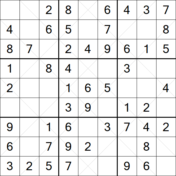 Argyle Sudoku - Easy
