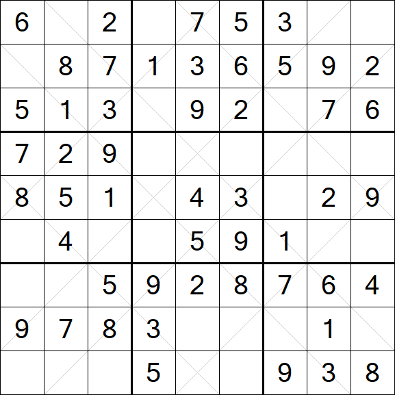 Argyle Sudoku - Einfach