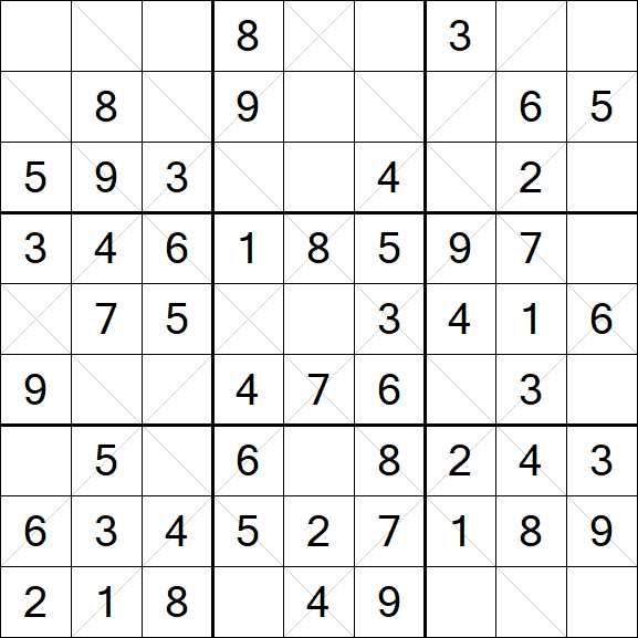 Argyle Sudoku - Einfach