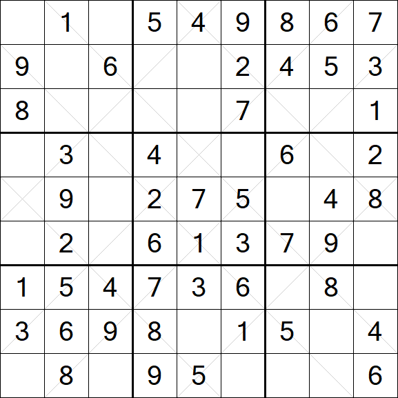 Argyle Sudoku - Einfach