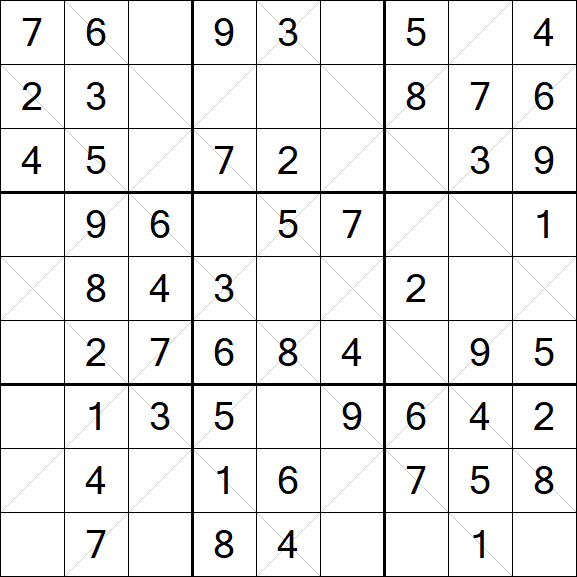 Argyle Sudoku - Einfach
