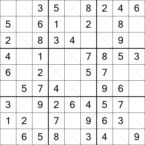 Argyle Sudoku - Easy