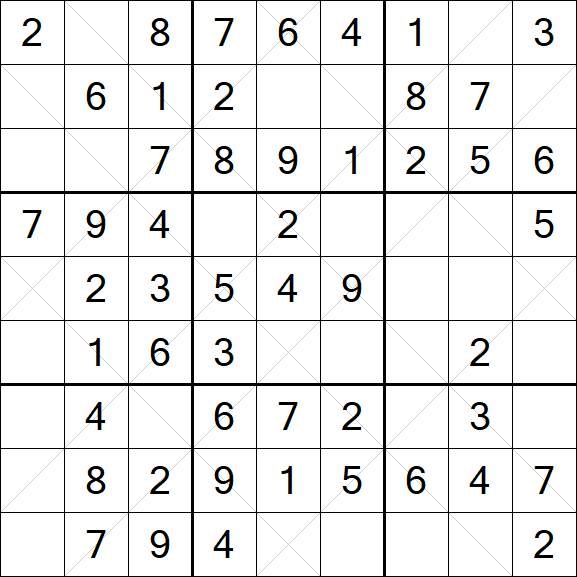 Argyle Sudoku - Easy