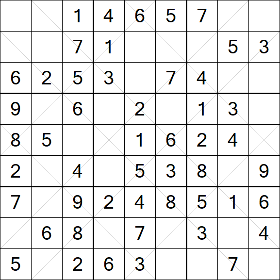 Argyle Sudoku - Easy