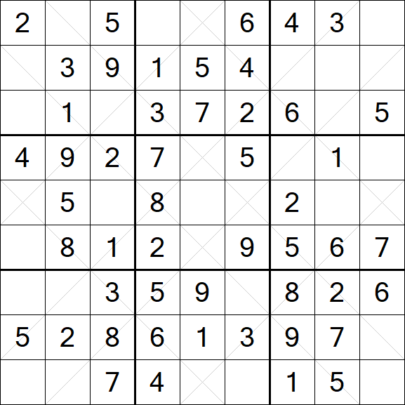 Argyle Sudoku - Easy