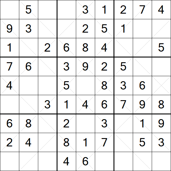 Argyle Sudoku - Easy