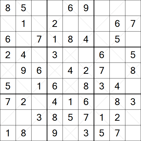 Argyle Sudoku - Easy