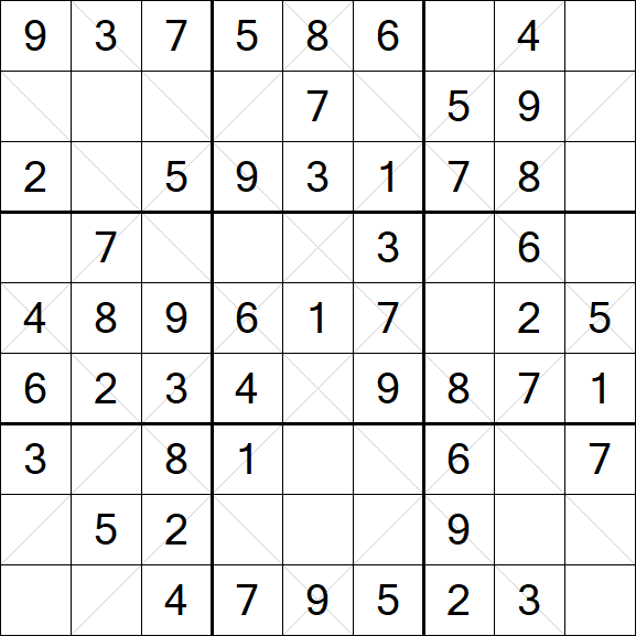 Argyle Sudoku - Easy