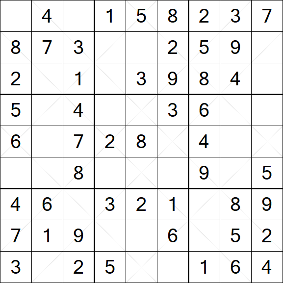 Argyle Sudoku - Easy