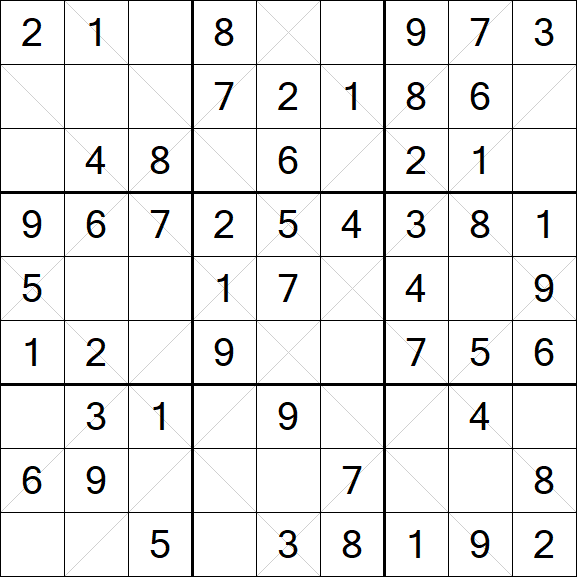 Argyle Sudoku - Easy