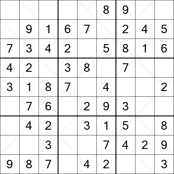 Argyle Sudoku - Easy
