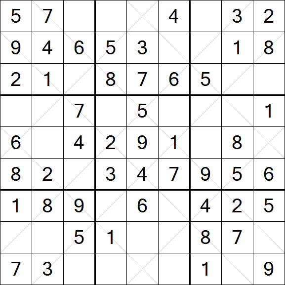 Argyle Sudoku - Easy