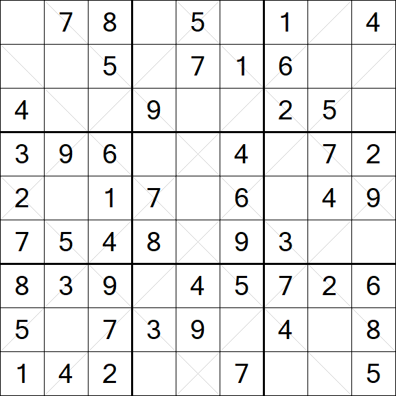 Argyle Sudoku - Easy