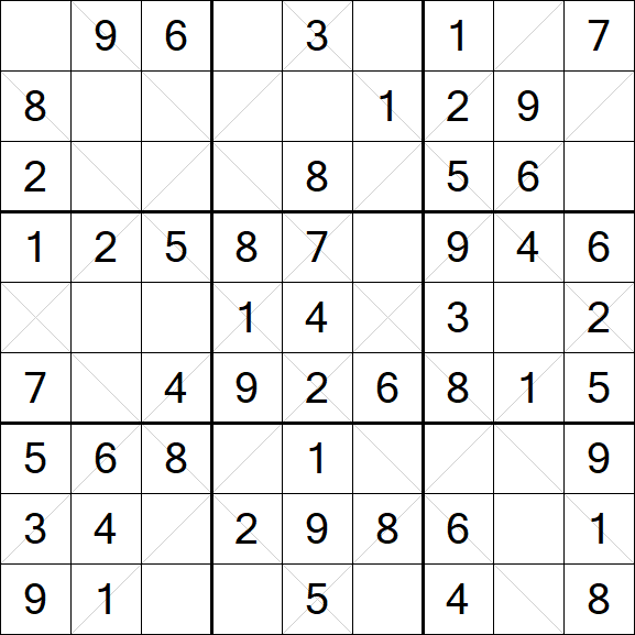 Argyle Sudoku - Easy
