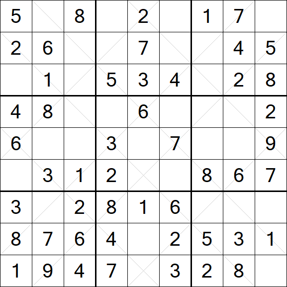 Argyle Sudoku - Easy