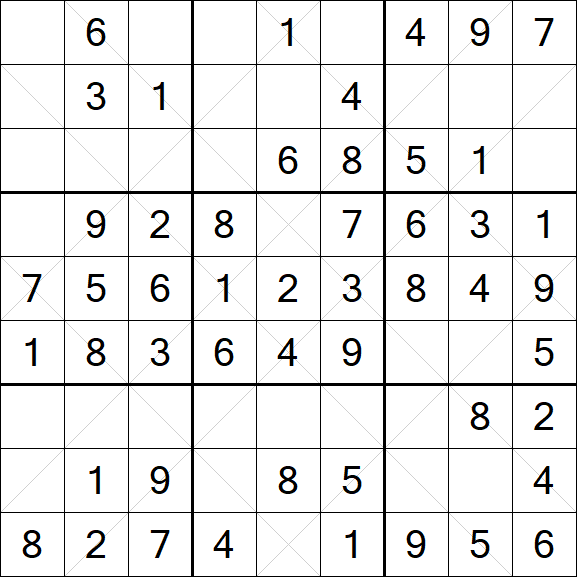 Argyle Sudoku - Einfach
