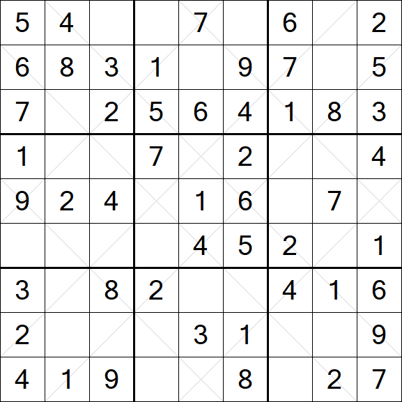 Argyle Sudoku - Easy