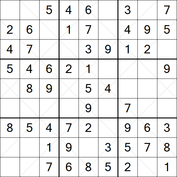 Argyle Sudoku - Einfach