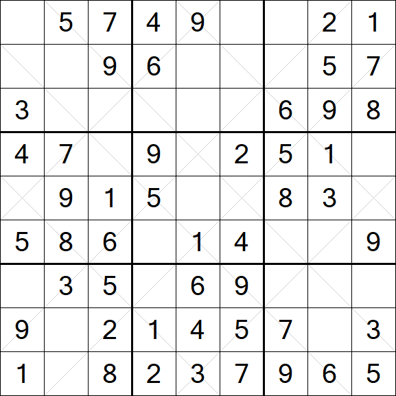 Argyle Sudoku - Easy
